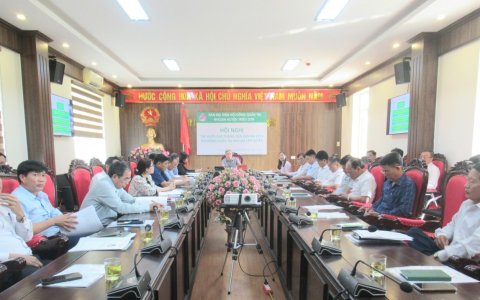 Tập huấn nghiệp vụ cho thành viên Ban đại diện Hội đồng quản trị NHCSXH cấp huyện năm 2023