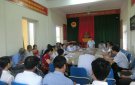  Hội nghị làm việc với  xã Xuân Thọ của BCĐ xây dựng NTM huyện.