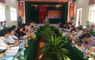 Hội nghị thẩm định NTM xã Đồng Lợi.