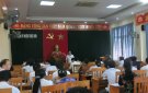 Ban chỉ đạo xây dựng NTM của huyện làm việc với các xã phấn đấu đạt chuẩn NTM  năm 2018 và các xã được tỉnh hỗ trợ công trình từ nguồn vốn xây dựng NTM năm 2018.