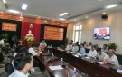 Hội nghị trực tuyến sơ kết 3 năm thực hiện Nghị quyết 04-NQ/TU ngày 18/8/2016 của BCH Đảng bộ tỉnh 