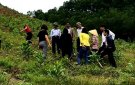 Trung tâm dịch vụ nông nghiệp tổ chức nghiệm thu mô hình "Trồng rừng thâm canh bằng giống keo lai ươm trong bầu hữu cơ." Tại xã Thọ Bình