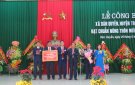 Xã Dân Quyền huyện Triệu Sơn đón Bằng công nhận xã đạt chuẩn nông thôn mới 2019