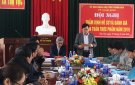      Thẩm định kết quả, đánh giá thực hiện các tiêu chí An toàn thực phẩm của xã Thọ Vực