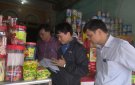 Thẩm định các tiêu chí xã, phường, thị trấn an toàn thực phẩm tại  Thị Trấn Nưa