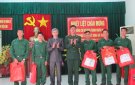 Hội đồng NVQS huyện Triệu Sơn đã tổ chức lễ đón nhận quân nhân hoàn thành nghĩa vụ quân sự trở về xây dựng quê hương năm 2020.