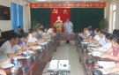Hội nghị giao ban 8 xã phấn đấu về đích xây dựng nông thôn mới năm 2020