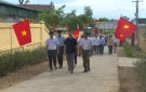 Thẩm định xã đạt chuẩn nông thôn mới năm 2020 cho 8 xã huyện Triệu Sơn