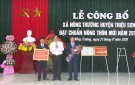   Kết quả đáng ghi nhận trong xây dựng nông thôn mới trên địa bàn huyện