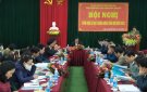 Thẩm định xã đạt chuẩn nông thôn mới năm 2020 cho xã Hợp Lý, huyện Triệu Sơn
