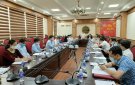 Ban chỉ đạo Chương trình MTQGXDNTM huyện làm việc với Văn Phòng điều phối xây dựng NTM tỉnh Thanh Hóa