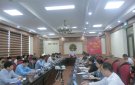 Hội nghị giao ban thực hiện các tiêu chí NTM các xã về đích 6 tháng đầu năm 2021