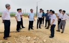 Đồng chí Phó Bí thư Thường trực Huyện uỷ làm việc tại xã Đồng Lợi về xây dựng NTM nâng cao.
