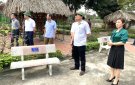 Đồng chí Chủ tịch UBND huyện thăm và làm việc tại xã Xuân Lộc về tiến độ xây dựng xã NTM.