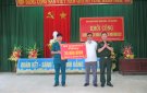 Ban CHQS huyện Triệu Sơn - xã Thọ Bình khởi công chung sức xây dựng nông thôn mới năm 2021
