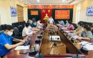 Hội nghị triển khai Kế hoạch lấy ý kiến sự hài lòng của người dân về xây dựng huyện đạt chuẩn NTM năm 2021.