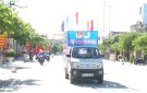 Huyện Đoàn Triệu Sơn ra quân tuyên truyền lưu động xây dựng huyện nông thôn mới và phòng chống dịch Covid-19
