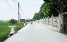 Hội LHPN huyện triển khai thực hiện công tác VSMT khu dân cư, xây dựng đường hoa, đặt thùng rác thải trên địa bàn huyện.