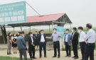 Chủ tịch UBND huyện làm việc tại xã Tiến Nông về tiến độ xây dựng NTM nâng cao