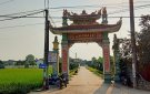 Làng Đoàn Kết - Thành Công xã Thọ Vực nỗ lực xây dựng nông thôn mới kiểu mẫu.