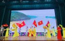 Chương trình nghệ thuật chào mừng Huyện Triệu Sơn đạt chuẩn nông thôn mới và đón nhận Huân chương lao động hạng Ba.