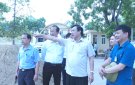 Chủ tịch UBND huyện làm việc với xã Hợp Thành về tiến độ thực hiện các tiêu chí xây dựng xã nông thôn mới nâng cao