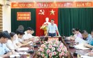 Hội nghị giao ban tiến độ triền khai kế hoạch trồng cây gai xanh vụ thu năm 2022 trên địa bàn huyện