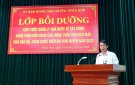 UBND huyện tổ chức lớp bồi dưỡng kiến thức quản lý Nhà Nước về xây dựng NTM nâng cao, NTM kiểu mẫu cho cán bộ, công chức trên địa bàn huyện năm 2022