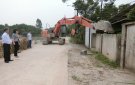  Người dân Xã Vân Sơn tích cực hiến đất mở rộng đường giao thông nông thôn. 