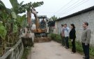 Nhân dân xã Hợp Thắng hiến đất mở rộng đường giao thông