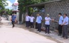 Đoàn công tác huyện Thọ Xuân học tập kinh nghiệm việc vận động nhân dân hiến đất mở rộng đường giao thông nông thôn tại huyện Triệu Sơn