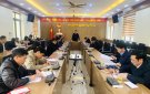UBND huyện tổ chức hội nghị bỏ phiếu đề nghị xét, công nhận, xã đạt chuẩn NTM NC- NTM KM năm 2023.