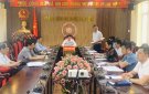 UBND huyện tổ chức hội nghị thẩm định, xét công nhận thôn đạt chuẩn NTM kiểu mẫu năm 2023.