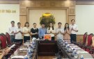 Huyện Ngọc Lặc thăm quan, học tập mô hình hiến đất, mở rộng đường giao thông nông thôn tại huyện Triệu Sơn