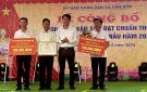Thôn 8 xã Vân Sơn đón nhận thôn đạt chuẩn nông thôn mới kiểu mẫu