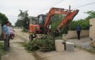 Gần 50 hộ gia đình ở thôn Hà Lũng Hạ xã Thọ Dân hiến đất mở rộng đường giao thông