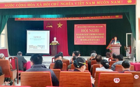 Tập huấn kiến thức về an toàn thực phấm trong lĩnh vực nông nghiệp