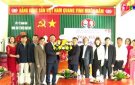 Thường trực Huyện ủy chúc mừng Ngành Y tế huyện, nhân kỷ niệm 68 năm Ngày Thầy thuốc Việt Nam