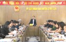 Phiên họp thường kỳ UBND huyện tháng 2-2023