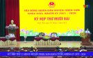 KỲ HỌP THỨ 12 HĐND HUYỆN TRIỆU SƠN KHÓA XVIII, NHIỆM KỲ 2021 -  2026
