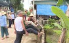Nhân dân xã Thọ Dân tích cực hiến đất mở rộng đường giao thông nông thôn