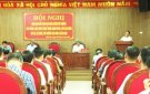 Ủy ban nhân dân Huyện tăng cường giải pháp tháo gỡ khó khăn trong thực hiện nhiệm vụ