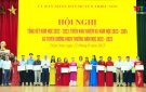 Huyện Triệu Sơn tổng kết năm hoc 2022-- 2023,triển khai nhiệm vụ năm học 2023 - 2024