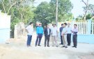 Chủ tịch UBND huyện kiểm tra thực hiện các Nghị quyết 12 tại các xã