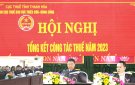 Tổng kết công tác Thuế khu vực Triệu Sơn - Nông Cống năm 2023
