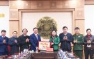 Đồng chí Trưởng Ban Dân vận Tỉnh ủy, Chủ tịch UBMTTQ tỉnh thăm và làm việc tại Triệu Sơn.