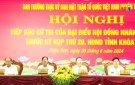 Đại biểu HĐND tỉnh tiếp xúc cử tri huyện Triệu Sơn trước kỳ họp thứ XX, HĐND tỉnh khóa XVIII