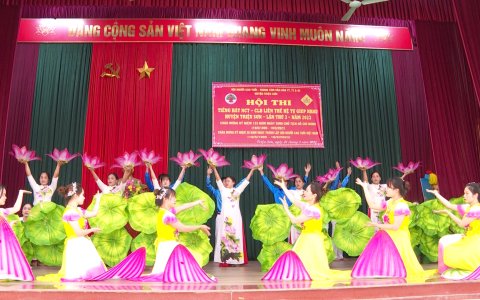 Hội thi tiếng hát Người cao tuổi   Liên thế hệ Triệu Sơn lần thứ 3 năm 2023