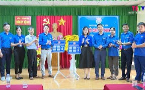 HUYỆN ĐOÀN TRIỆU SƠN RA MẮT MÔ HÌNH CHUYỂN ĐỔI SỐ TẠI TRƯỜNG THPT TRIỆU SƠN I