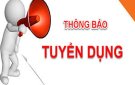 Thông báo và kế hoạch tuyển dụng lao động hợp đồng của Ban quản lý dự án đầu tư xây dựng huyện Triệu Sơn